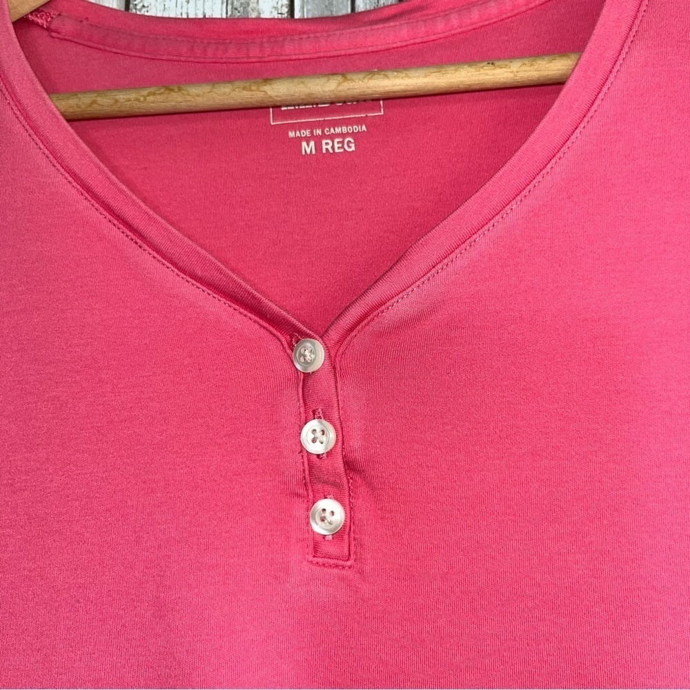 L.L. Bean Pink Blouse - Picture 2 of 4